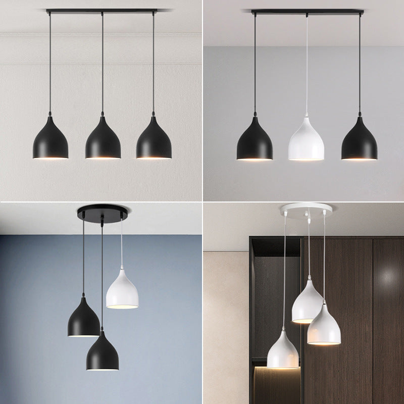 Dining-Room Lamp Simple Modern Household LED Bar Rice