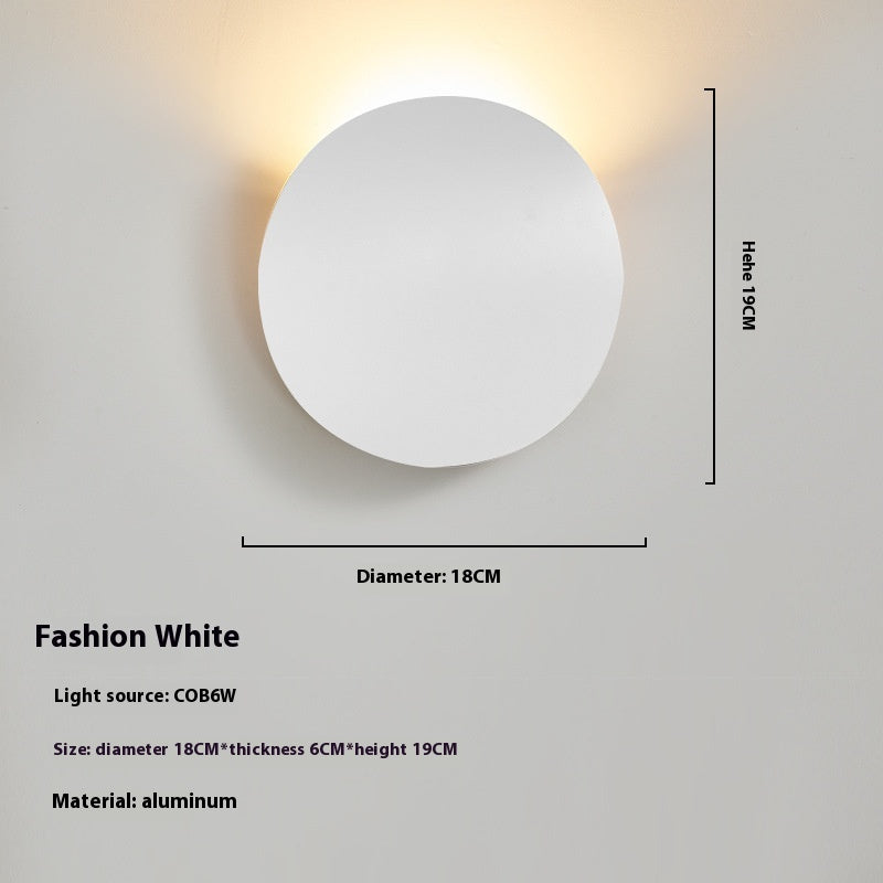 Simple Bedside Lamp round Aisle Wall Lamp