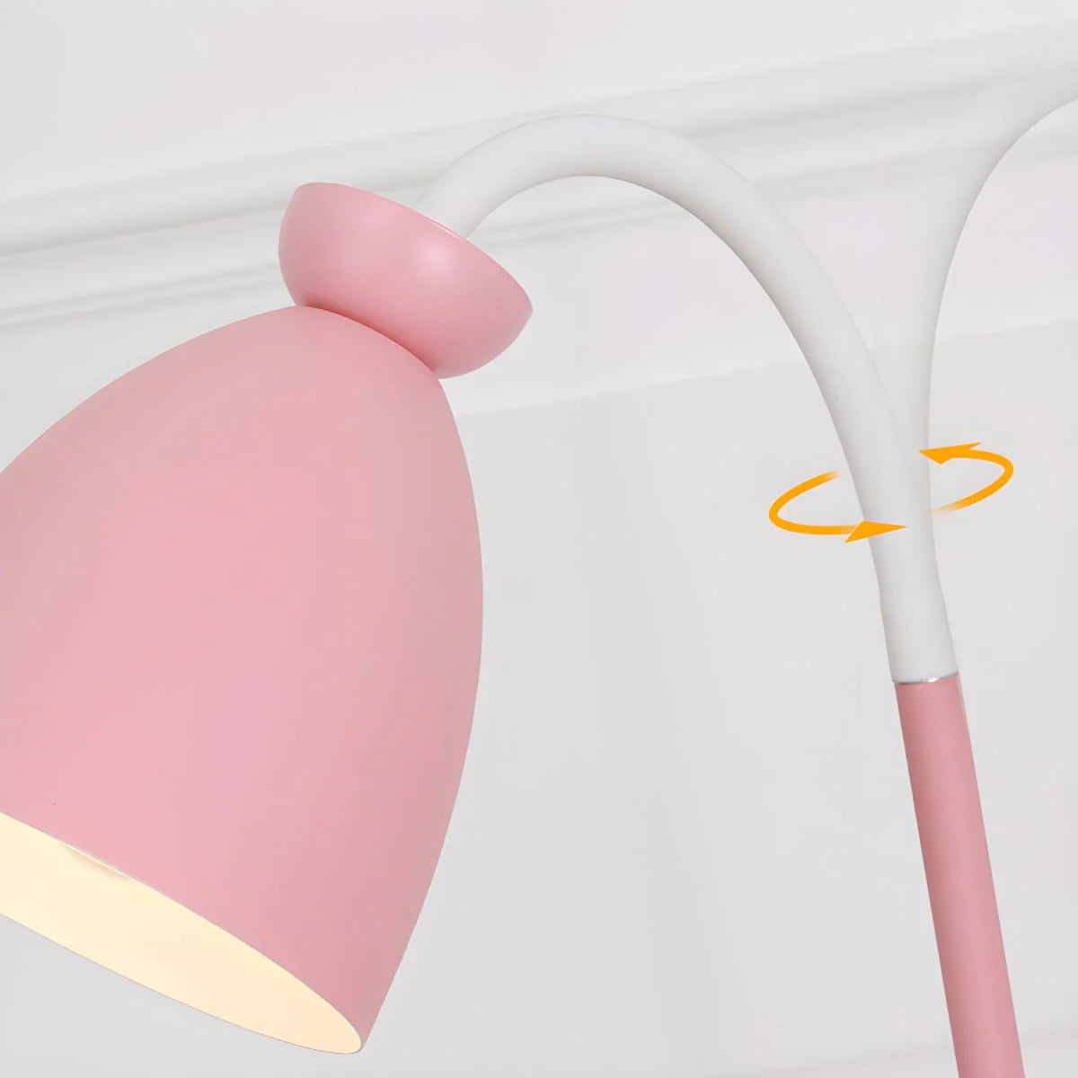 Floor Lamp Metal Bell Shade Nordic Design | Olvian