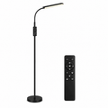 Lámpara de pie LED regulable con mando para salón y dormitorio